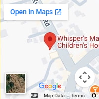 Map to Whisper's Magical Children's Hospital, Jinja, Uganda